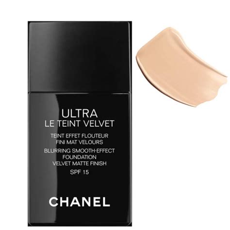 ultra le teint velvet chanel b20|chanel ultra wear foundation.